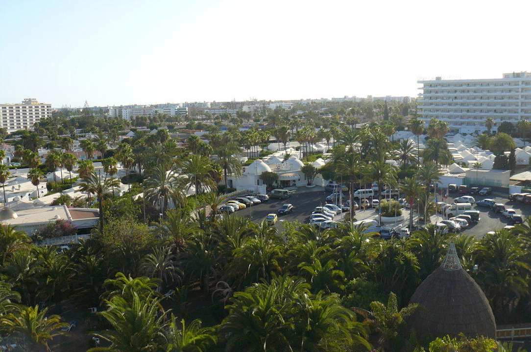 Blick vom Balkon (8. Etage) Abora Buenaventura by Lopesan Hotels