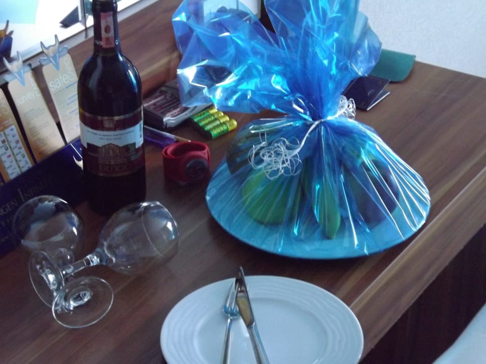 Nach einen Tag mit einer Fl.Wein als E Vikingen Infinity Resort & Spa