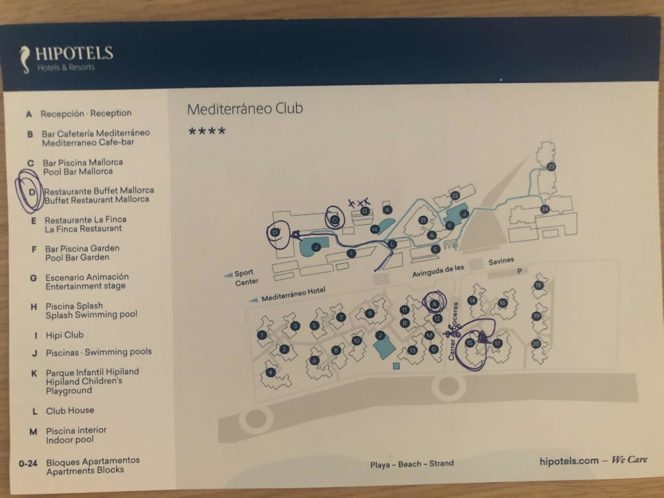 Sonstiges Hipotels Mediterraneo Club