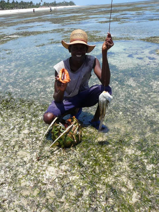 Martin - der Muschelsucher! Diamonds Leisure Beach & Golf Resort