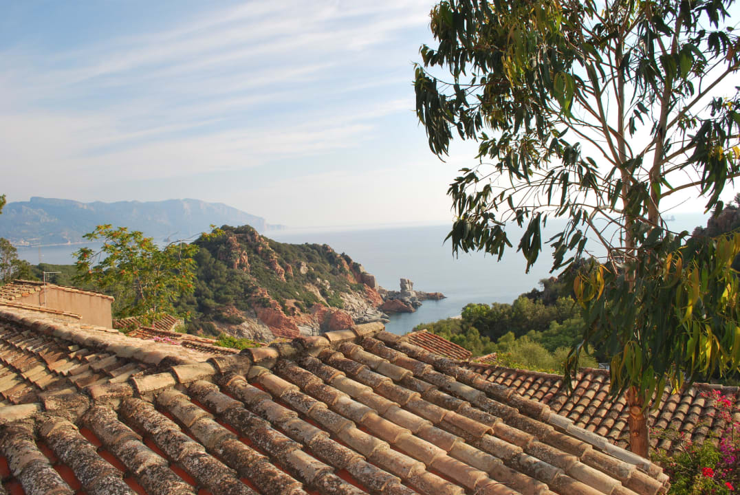 Blick aus unserem Appartement Arbatax Park Resort - Borgo Cala Moresca