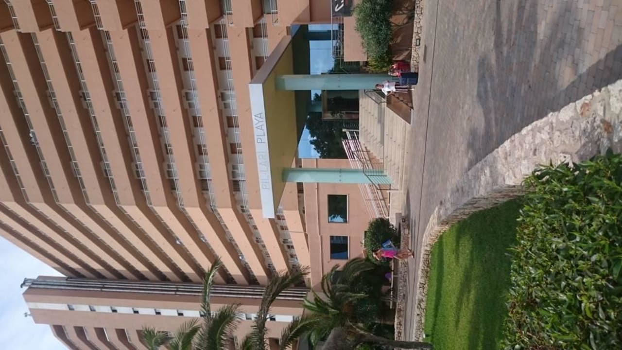 Eingang allsun Hotel Pil-lari Playa