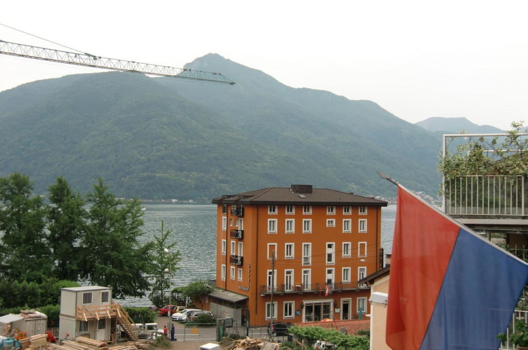 Zimmeraussicht zum Luganer See B&B al Boccalino