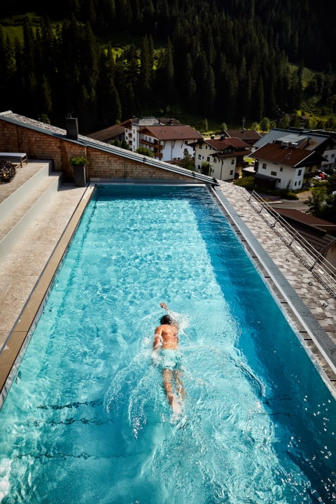 Pool Hotel Alpin Spa Tuxerhof