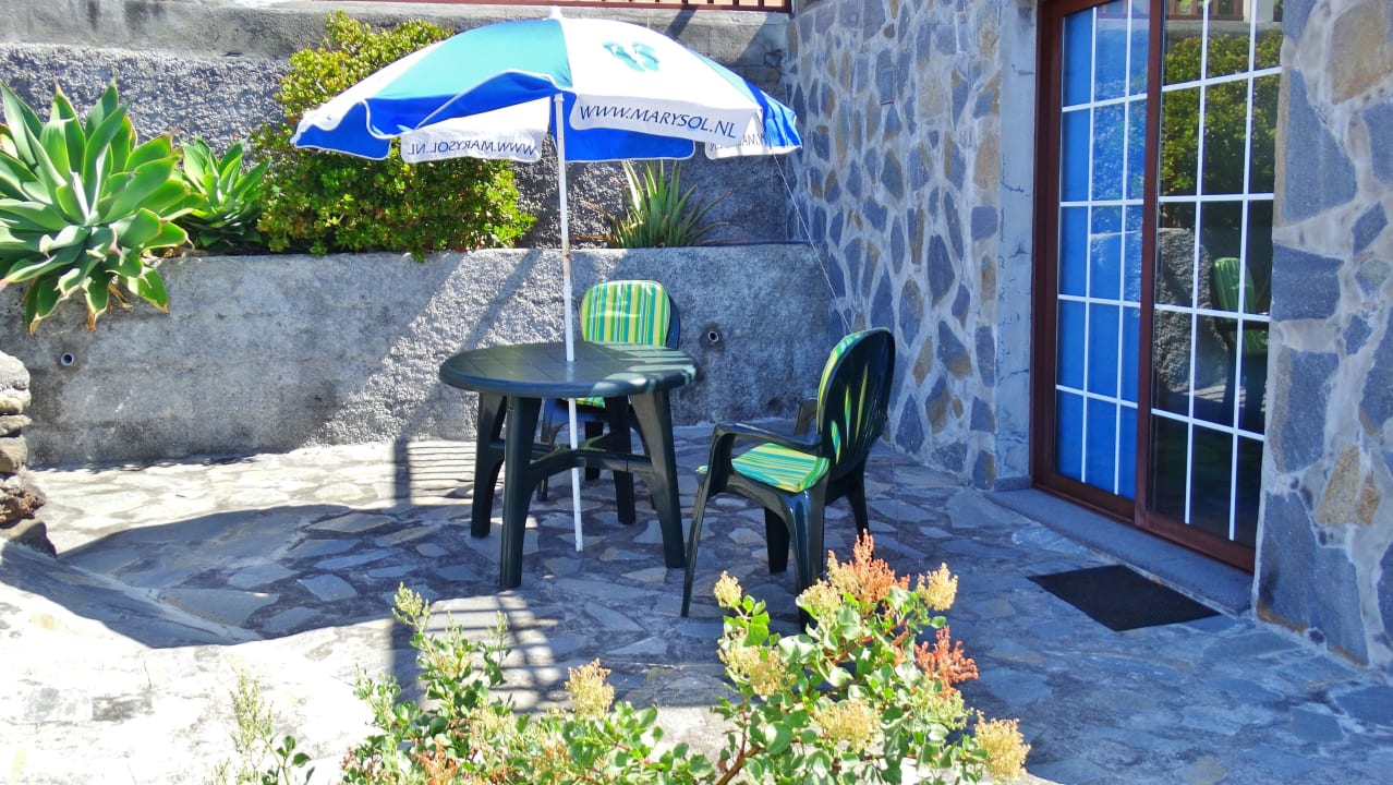 Terrassse der unteren Wohnung im Casa Casa El Somadero