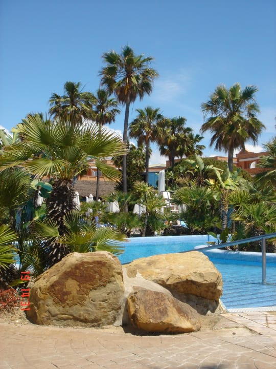 Blick von der Poolliege Hipotels Barrosa Park
