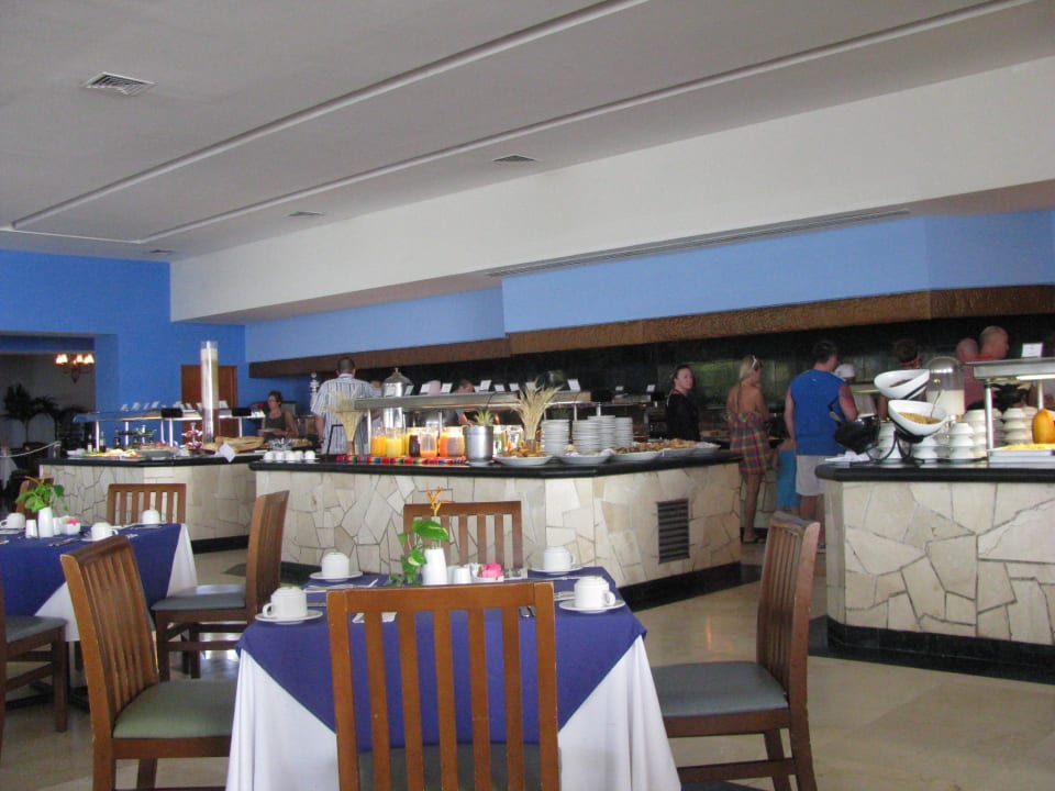 Ausblick auf Büffet Grand Oasis Tulum Riviera - All Inclusive