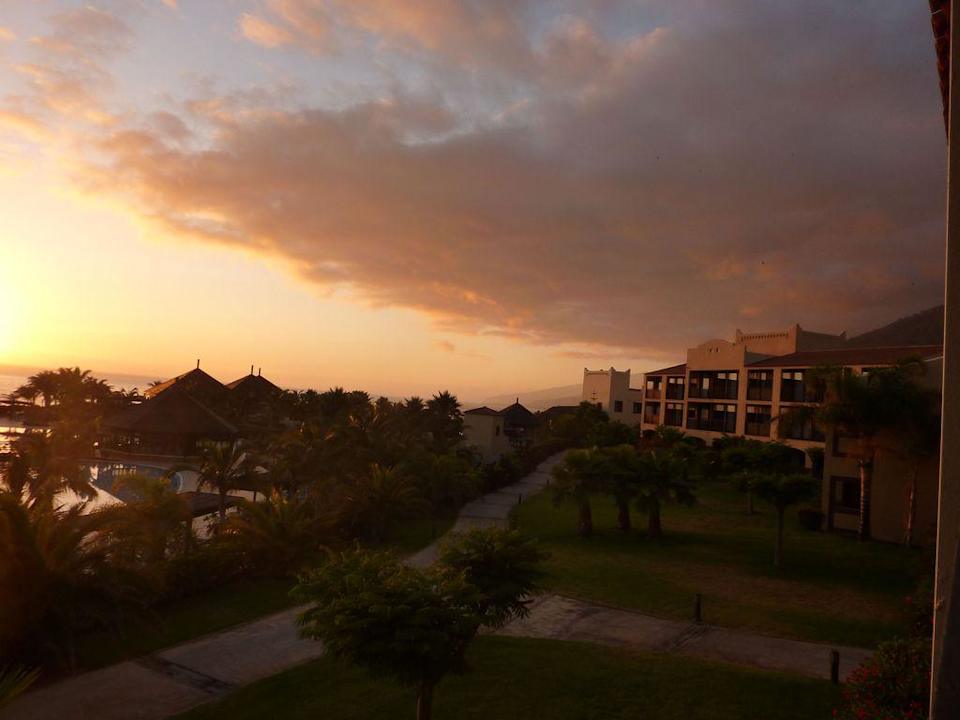 Abendstimmung vom Balkon La Palma Princess