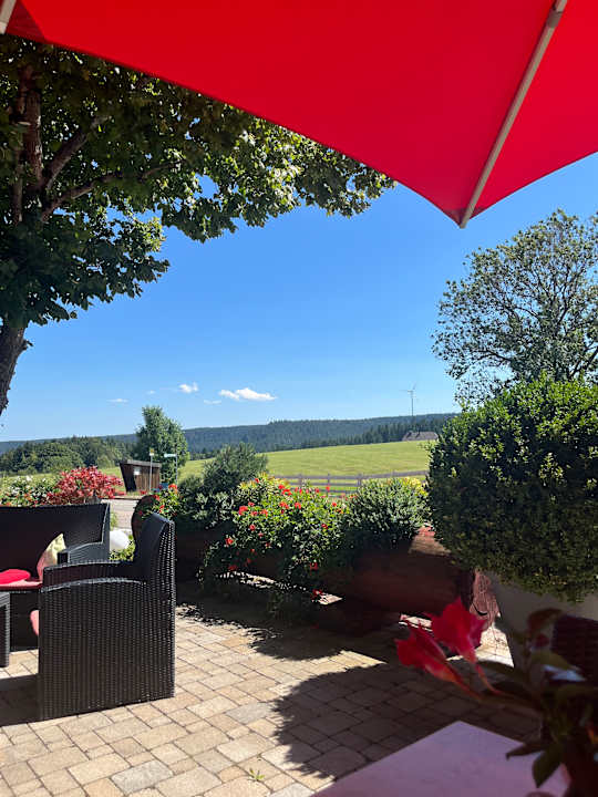 Ausblick Gasthof Adler Fohrenbühl