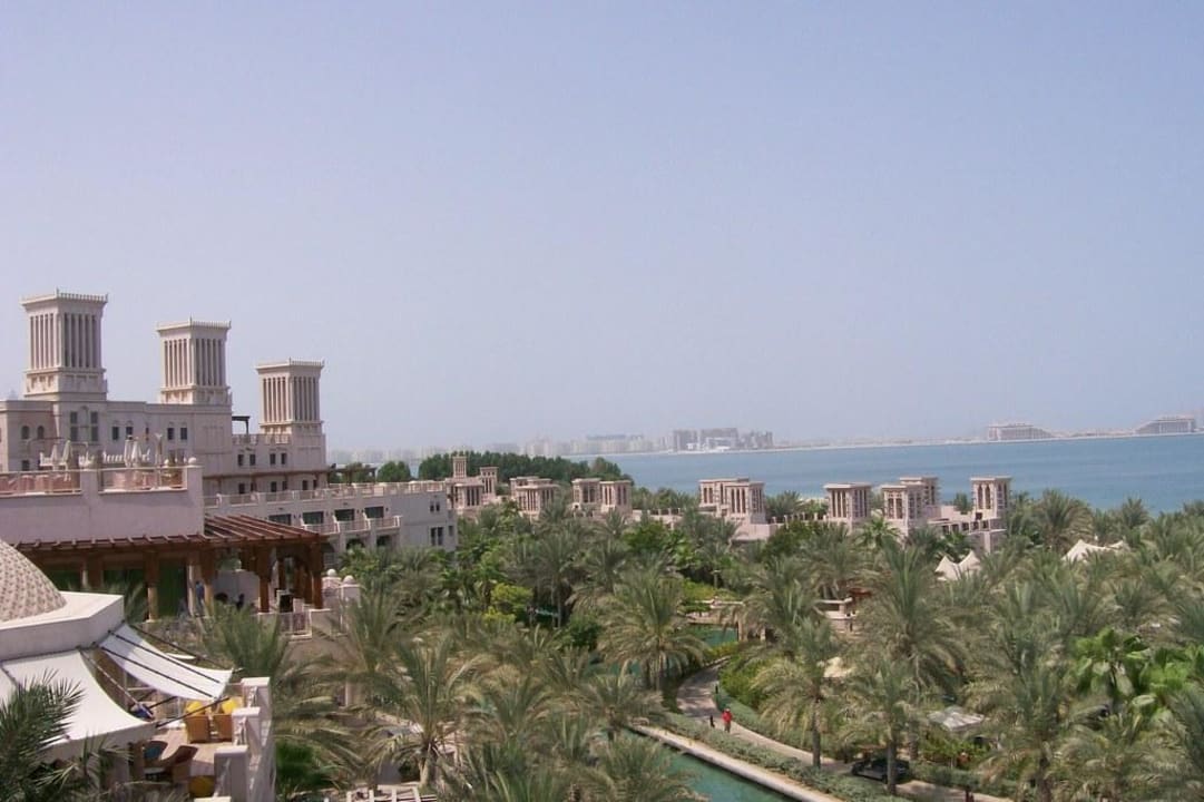 Blick auf die Palme Jumeirah Al Qasr