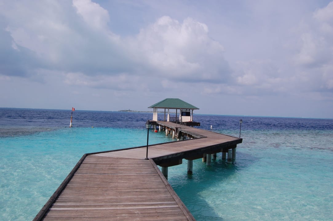 Steck für die Schiffe Embudu Village