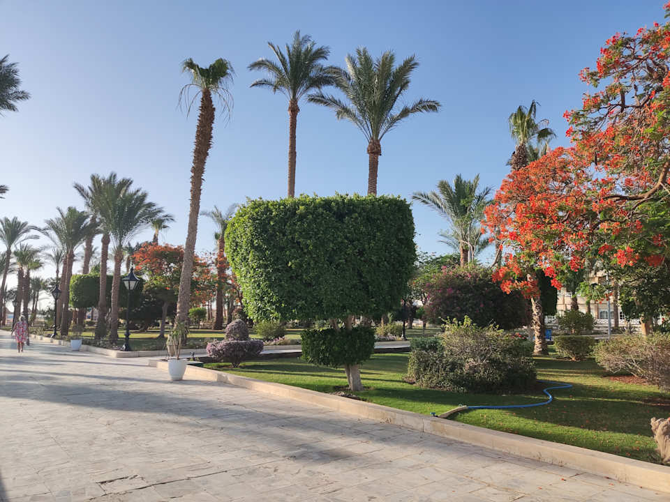 Gartenanlage The Grand Hotel Hurghada