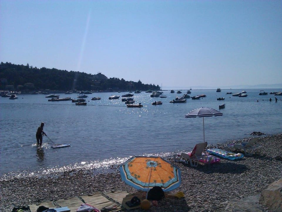Caletta dove c'è la spiaggia dell'hotel Narcis Hotel