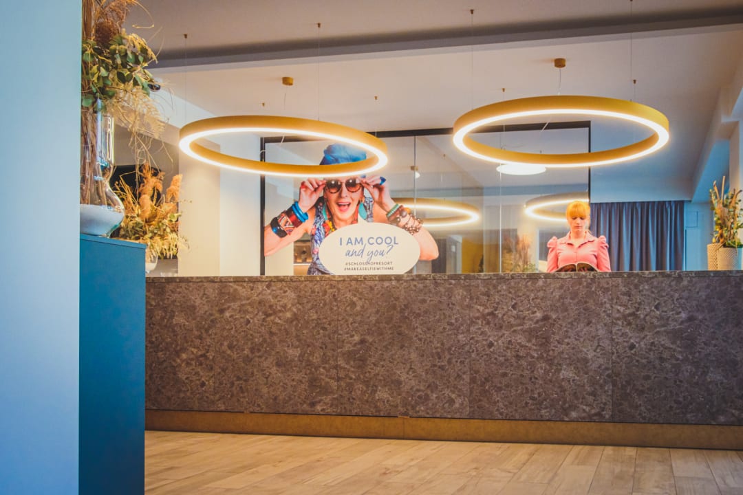 Lobby Schlosshof Charme Style Hotel Resort