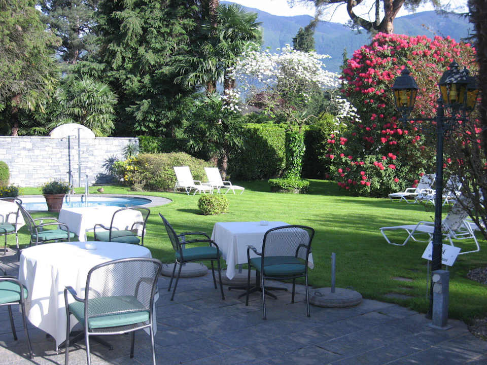 Terrasse. Hotel Ascovilla, the charming hideaway in Ascona