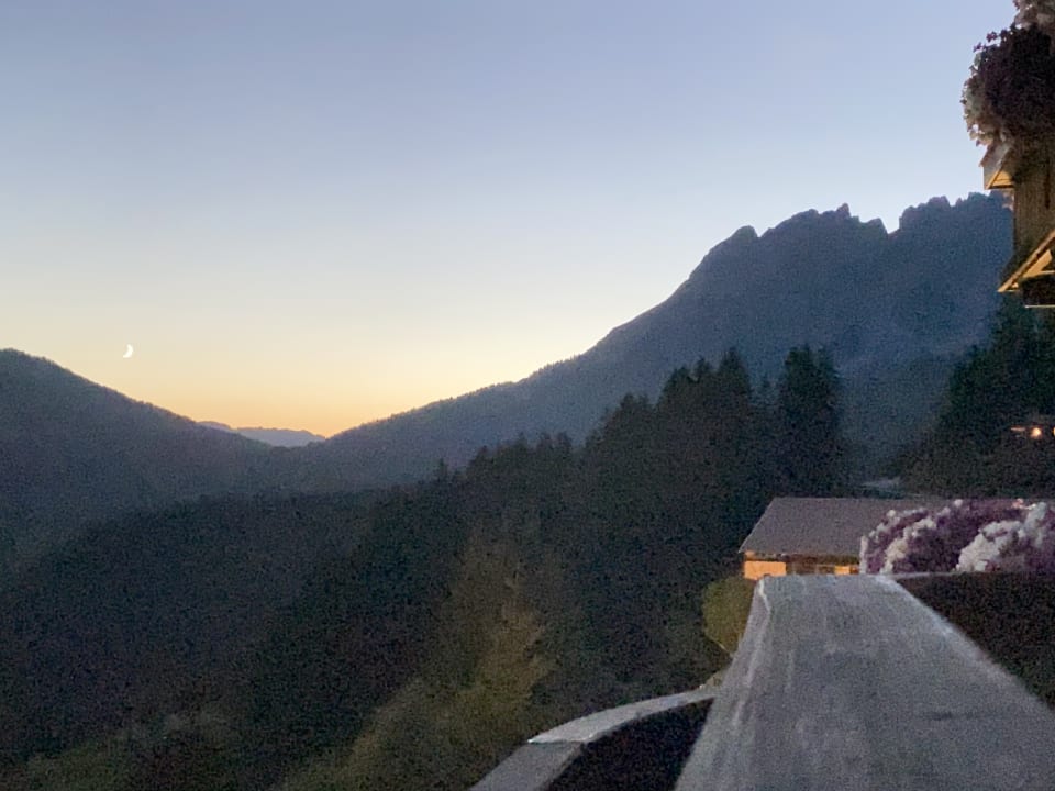Ausblick Das Grünholz Aparthotel