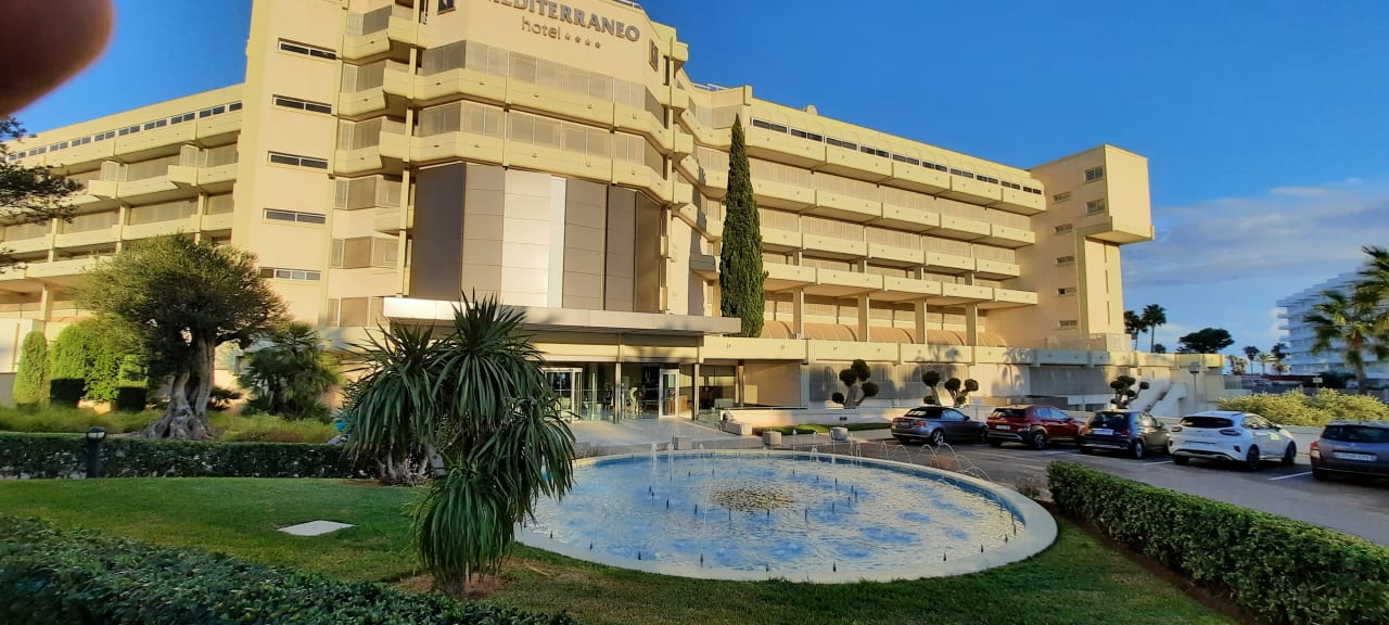Außenansicht Hipotels Mediterraneo