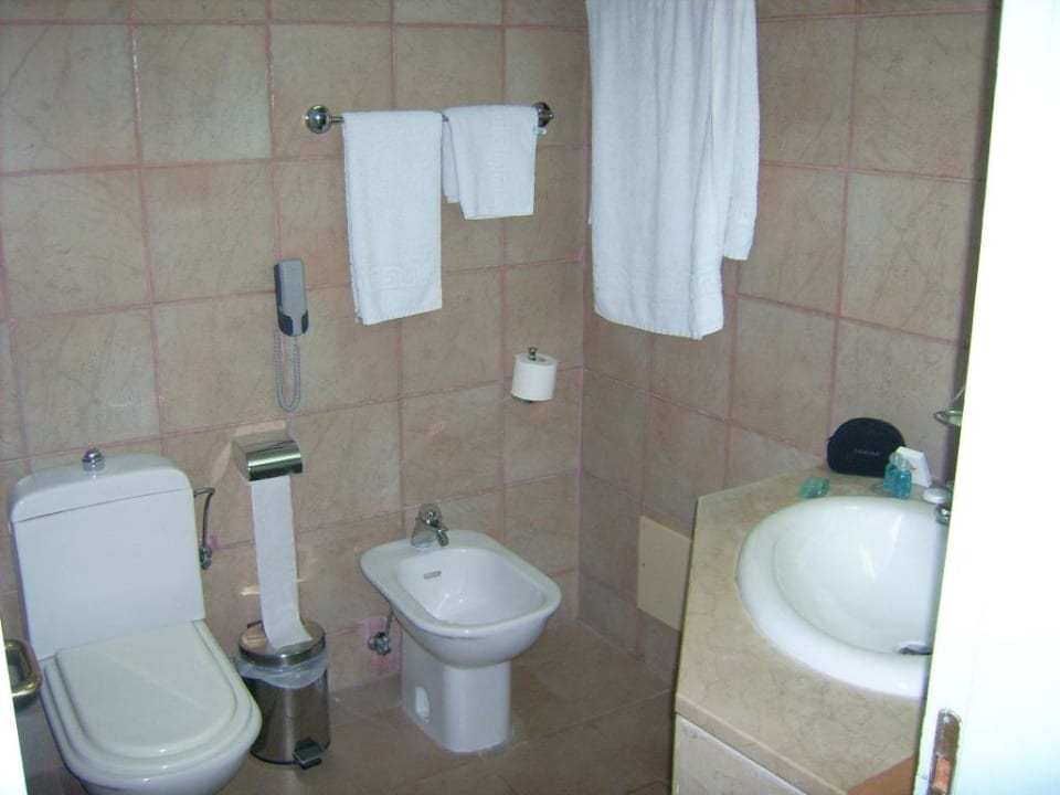 Bad im Doppelzimmer Lindos Royal Resort