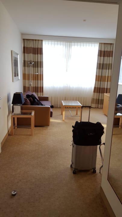 Wohnzimmer mit Ausziehcouch Dorint Hotel Bonn