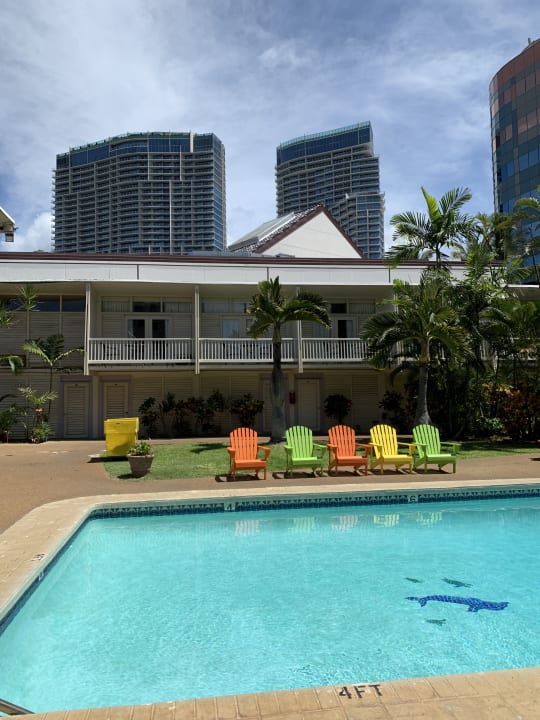 Pool Hotel Pagoda Waikiki