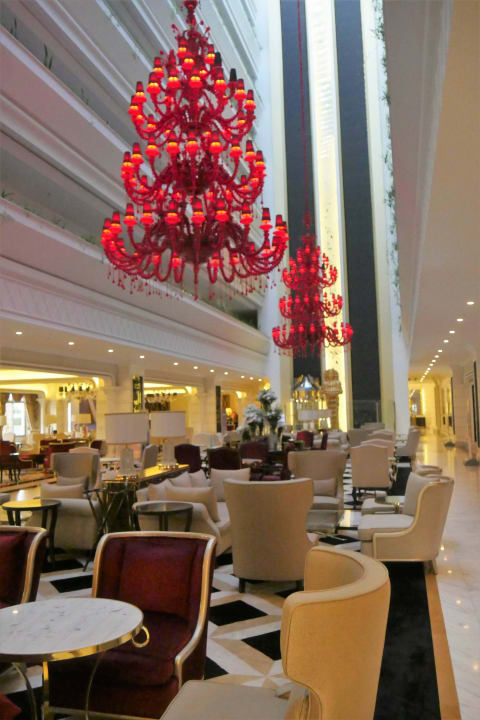 Ausschnitt der großen Halle vom Kaya Artemis Kaya Artemis Resort