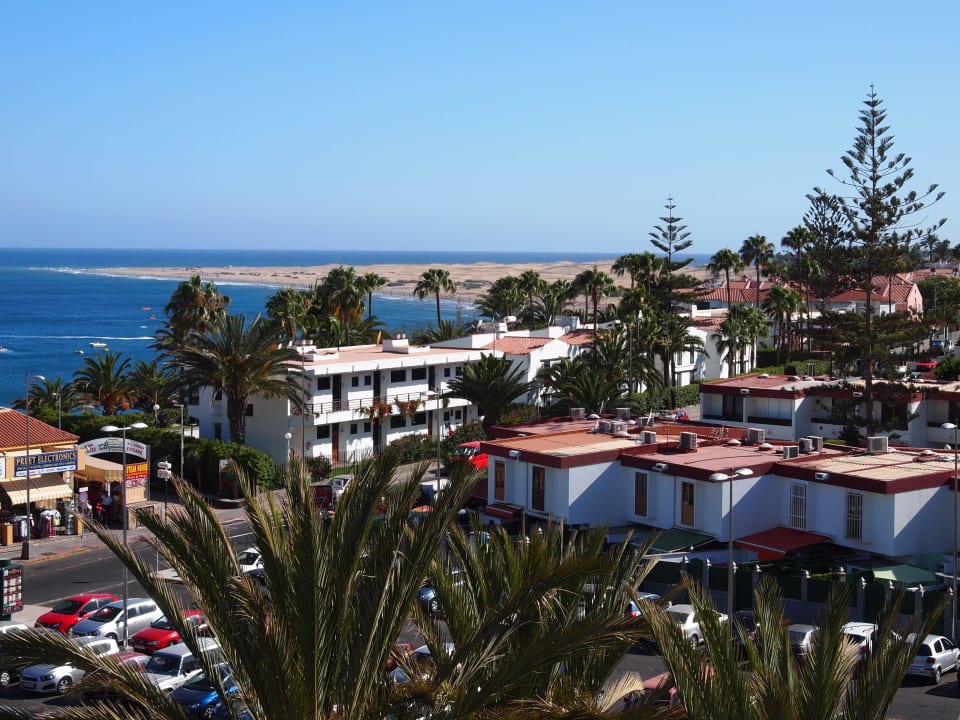 Ausblick aus Zimmer 602 Hotel Parque Tropical