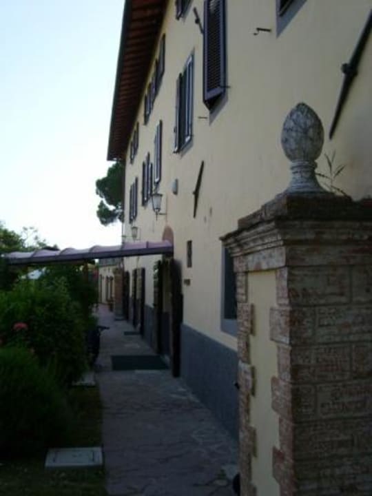 Rückseite Haupthaus Hotel Fattoria Casafrassi Albergo