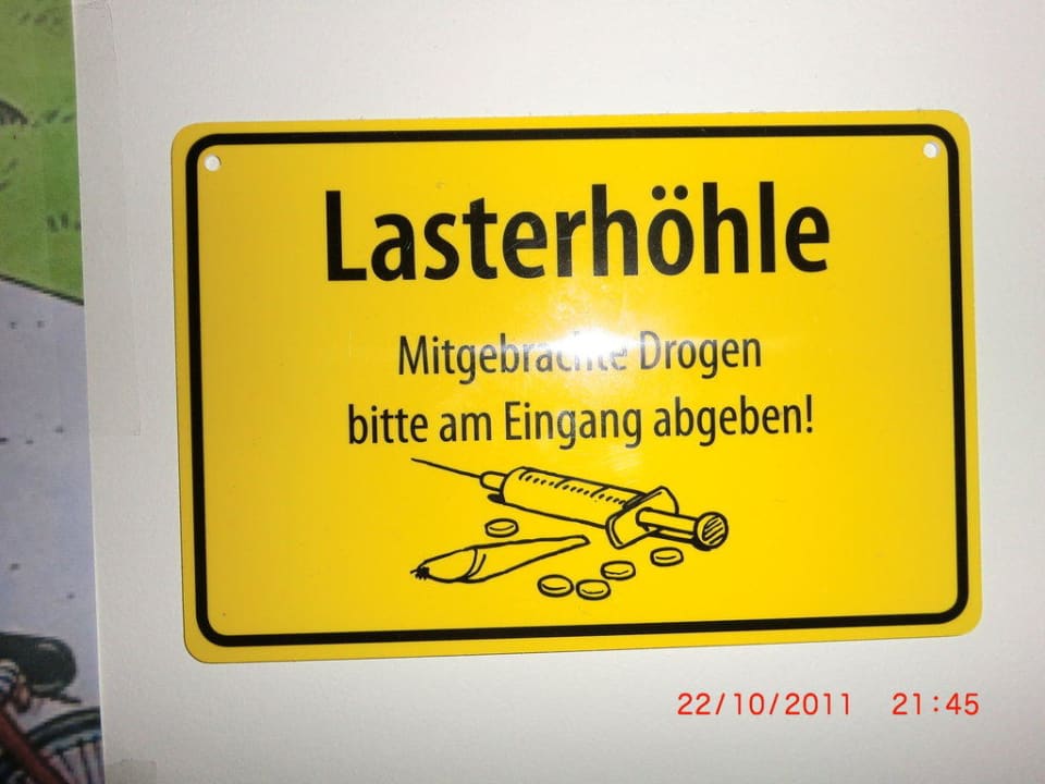 Schild Bikerhotel Das Gutshaus
