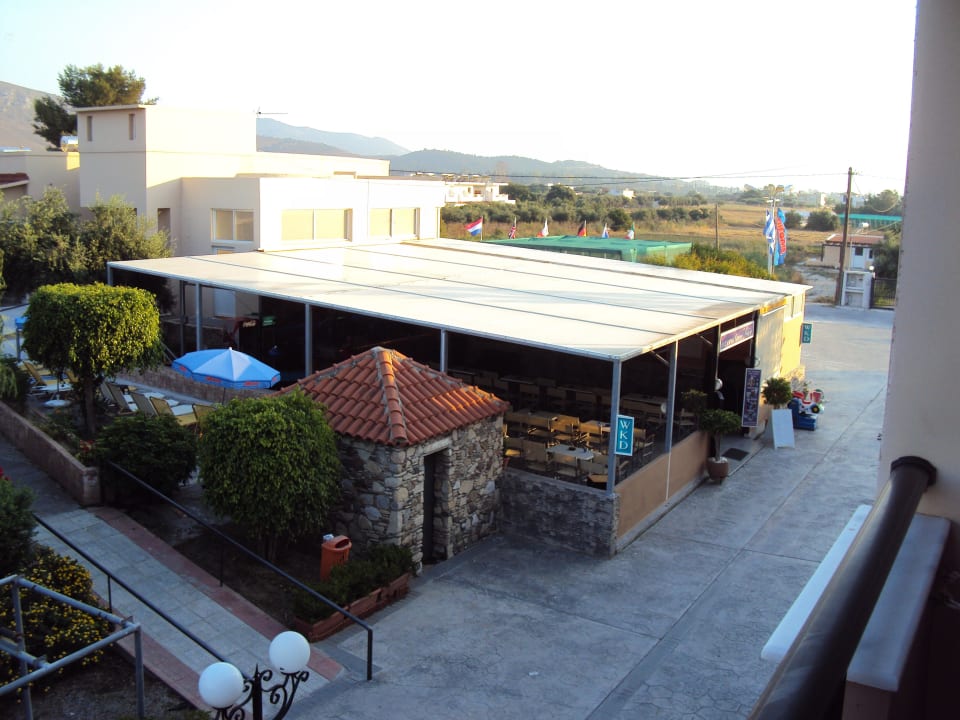 Ausblick vom Zimmer Ilios K Village Resort