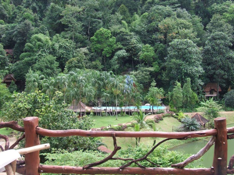 Ausblick vom Restaurant Kuraburi Greenview Resort
