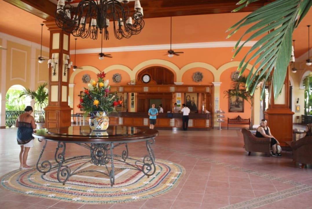 Blick auf den Empfang Hotel Riu Tequila