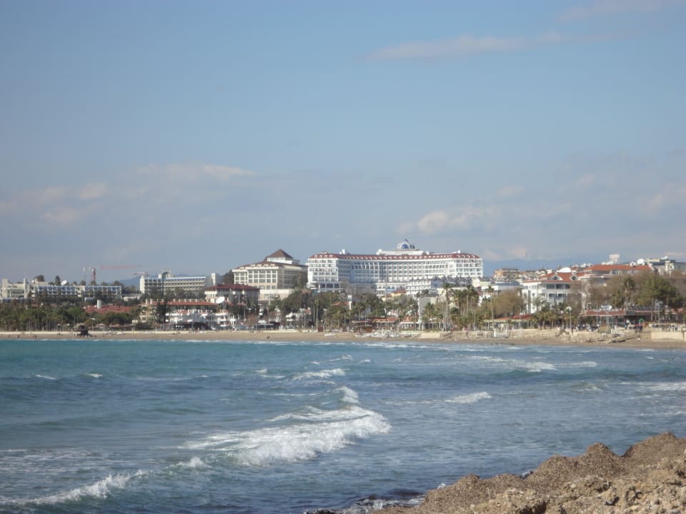 Blick von Side auf Hotel Side Prenses Resort & Spa