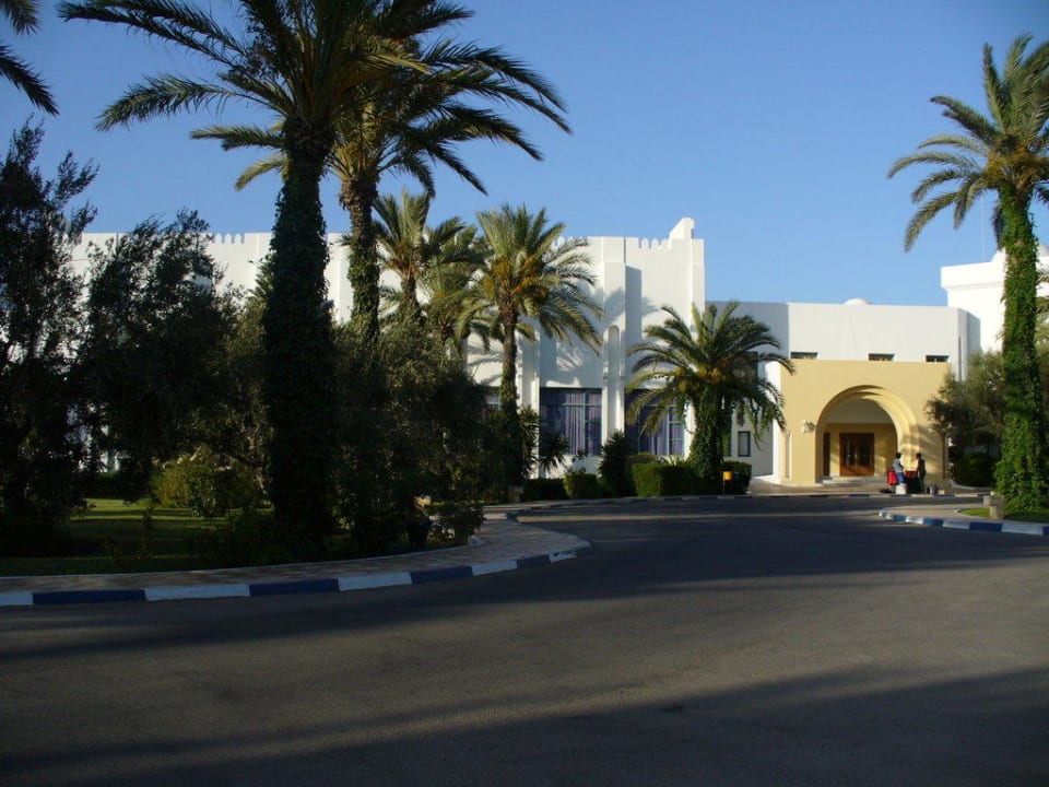 Vchod do hotelu Mahdia Palace Thalasso