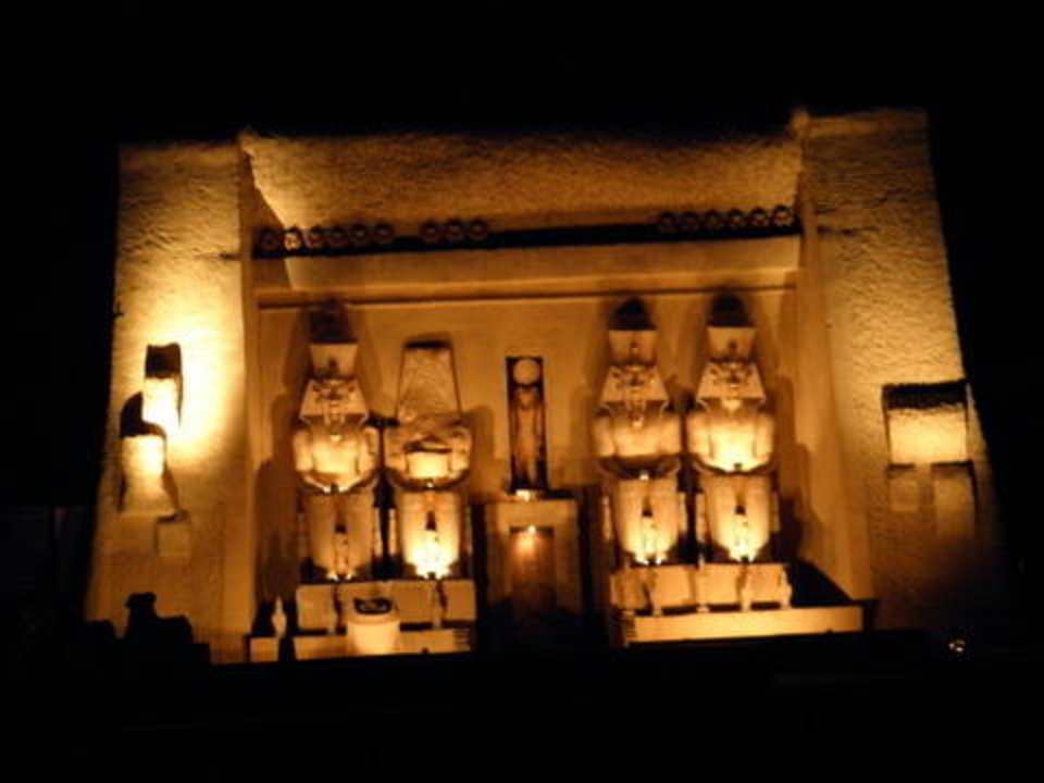 Światło i dźwięk Pickalbatros Alf Leila Wa Leila Resort - Neverland Hurghada