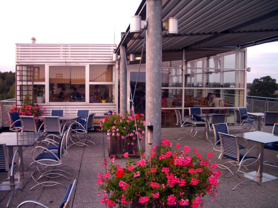 Restaurant auf der Dachterrasse Hotel Seeblick