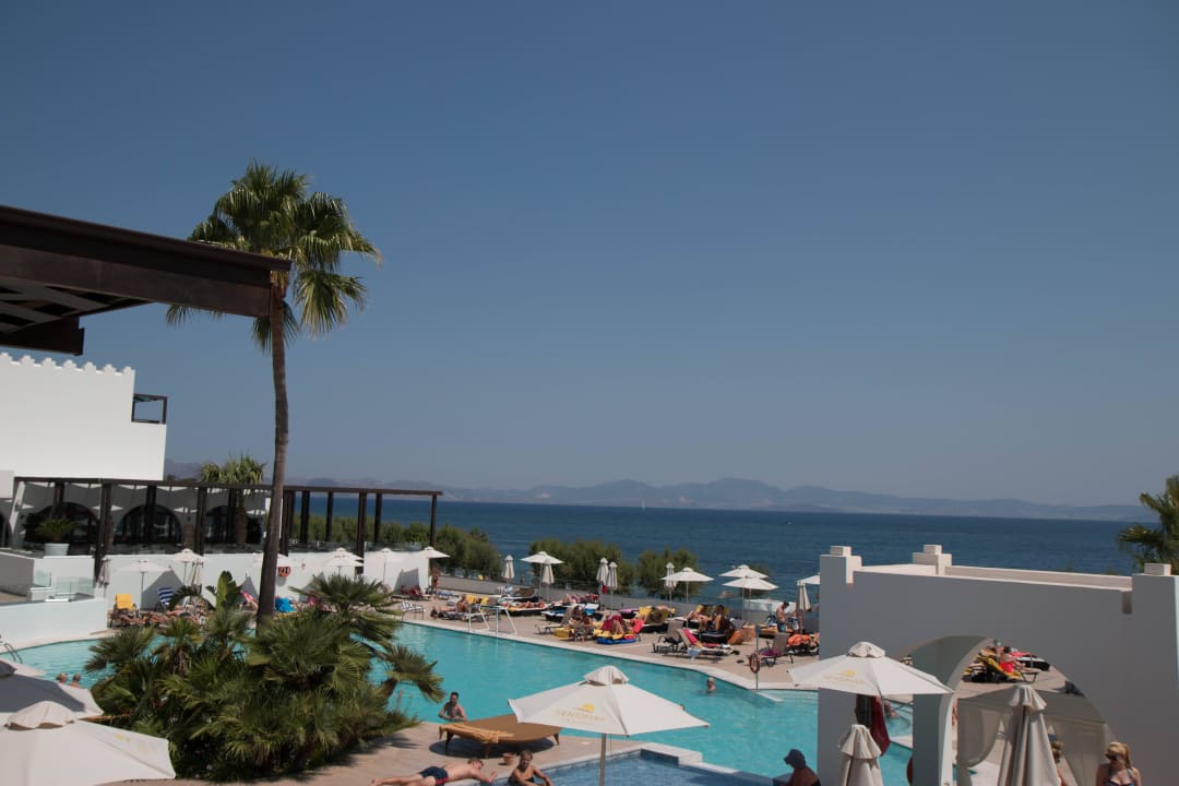 Von der Lobbybar aus TUI BLUE Oceanis Beach and Spa Resort