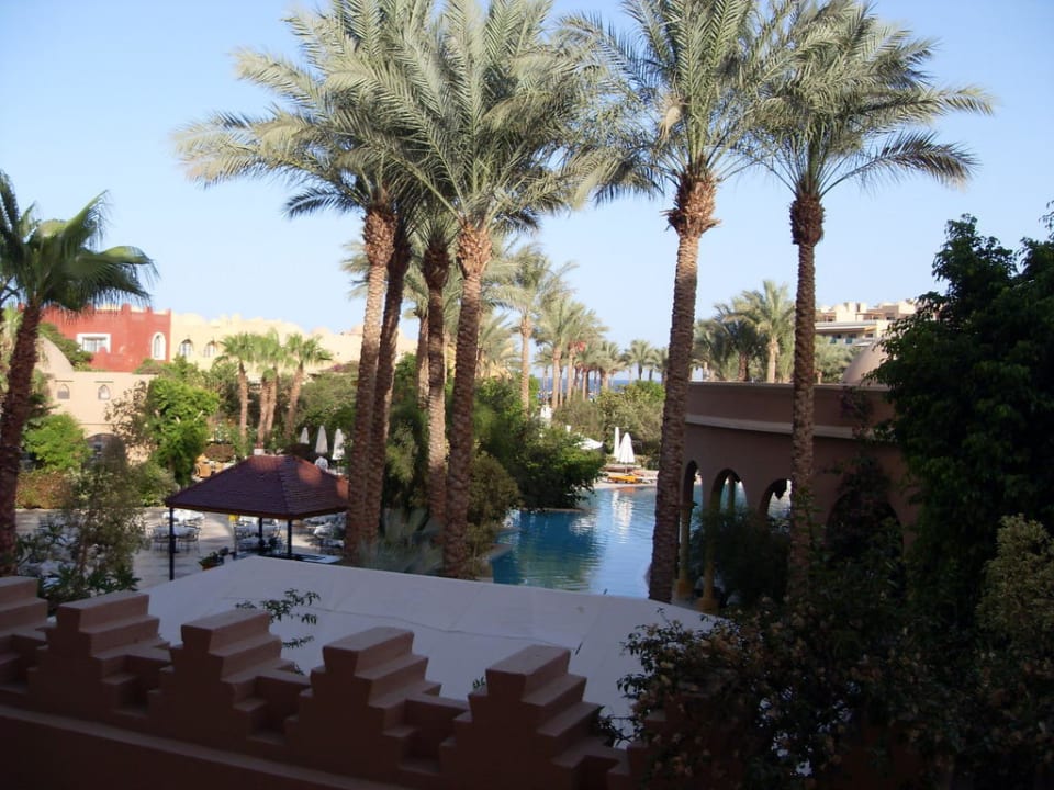 Ausblick von unserem Balkon Makadi Palace