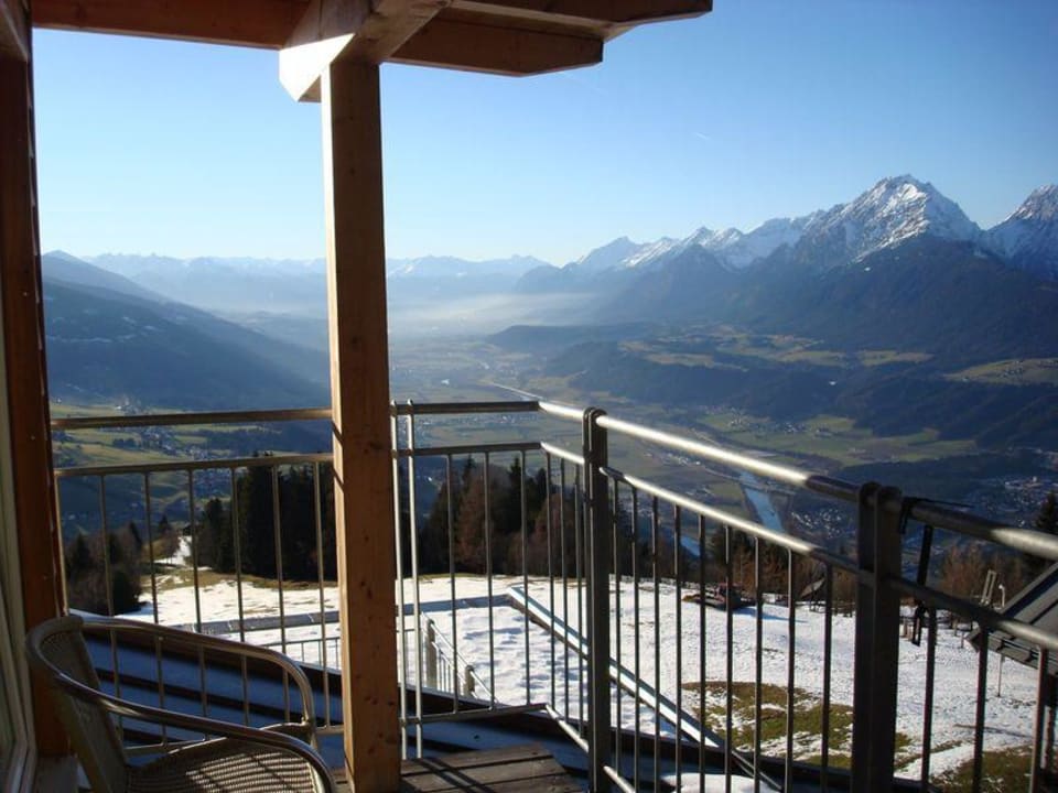 Balkon mit Ausblick (Suite 308) Frieden DAS Alpine Panorama  Hotel