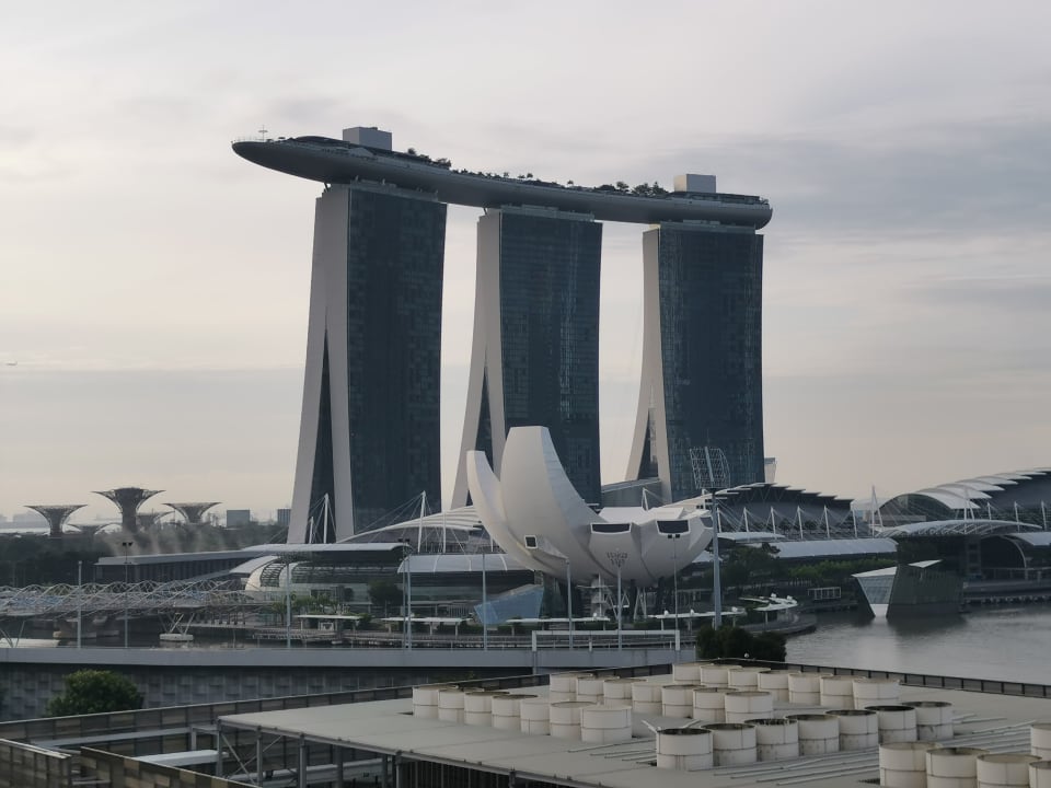 Ausblick Parkroyal Collection Marina Bay
