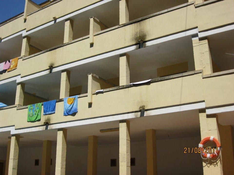 Hinterhof FLOR los Almendros Apartamentos