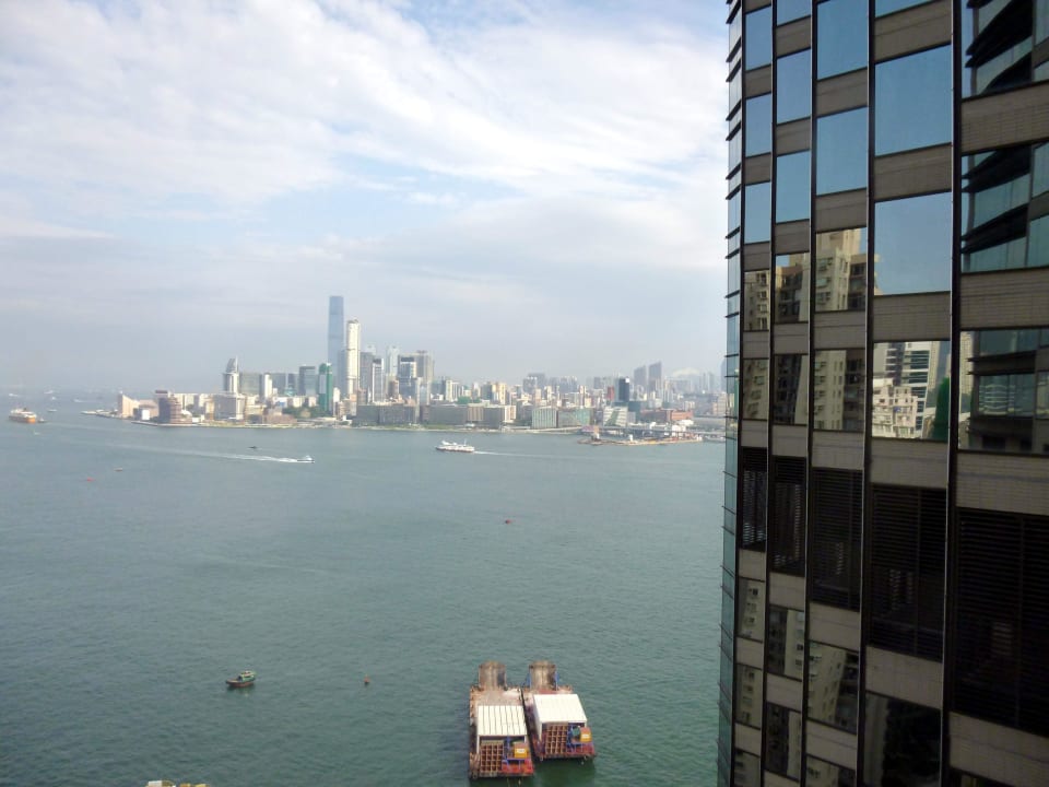 Blick aus dem Zimmer Hotel Harbour Grand Hong Kong