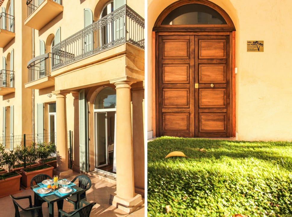 Entrance Villa Les Palmes