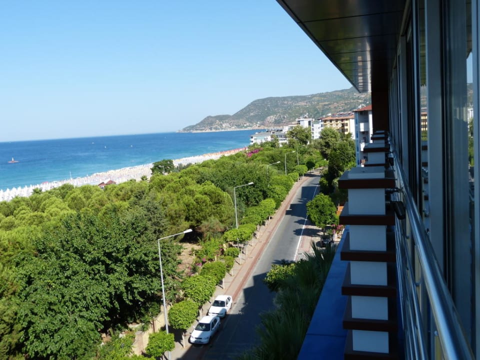 Von der Terrasse, Speisesaal Gardenia Hotel