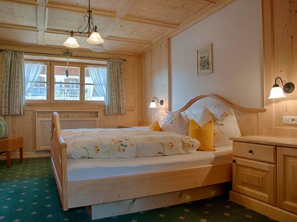 Ferienwohnung Schlafzimmer Gästehaus Gutfelder Hof