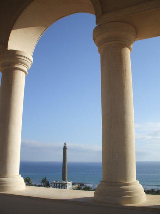 Ausblick vom Turm zum Leuchtturm Lopesan Costa Meloneras, Resort & Spa