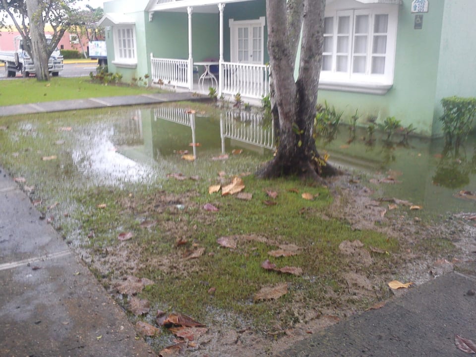Bei Regen, Zimmer unter Wasser Puerto Plata Village
