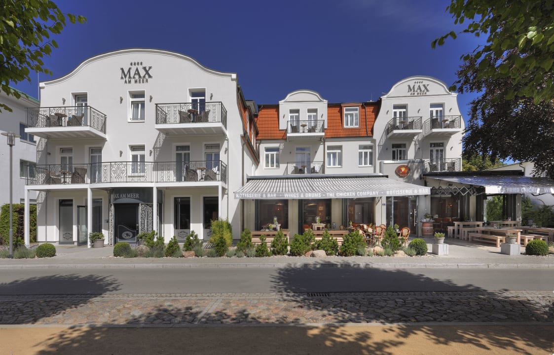 Außenansicht Hotel Max am Meer Kühlungsborn
