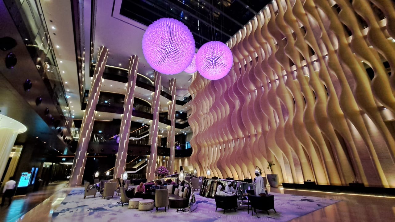 Lobby Grand Hyatt Abu Dhabi Hotel & Residences Emirates Pearl