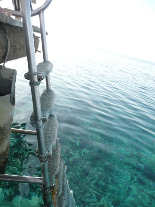 Einstieg zum Riff Hotel Sheraton Soma Bay Resort