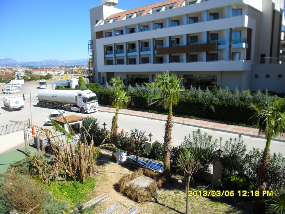 Seitlicher Meerblick landseite Aydinbey Kings Palace & Spa